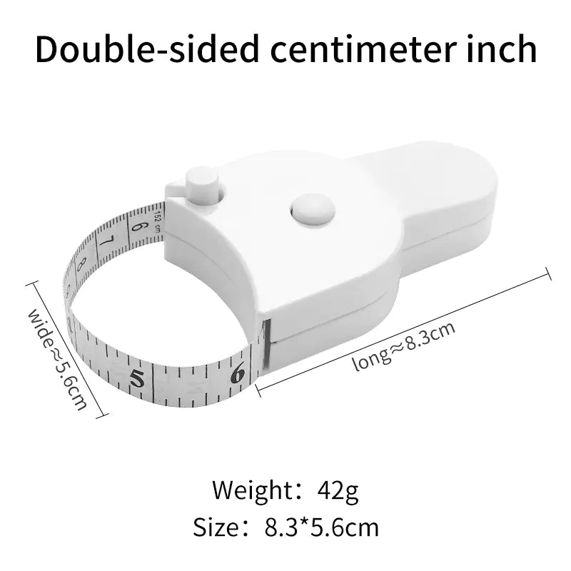 Portable Y-Type Tape Measure for Body Measurements