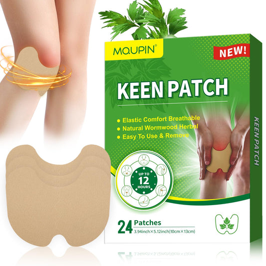 MQUPIN Keen Patch - Parches Premium para Alivio del Dolor de Rodilla y Articulaciones